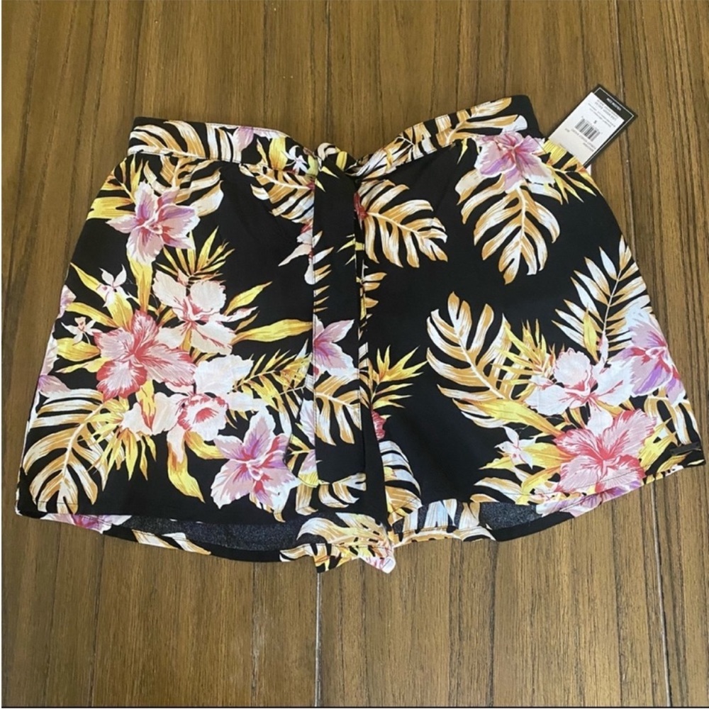 Volcom beach tropical floral print shorts